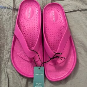Hot pink maurices sandals